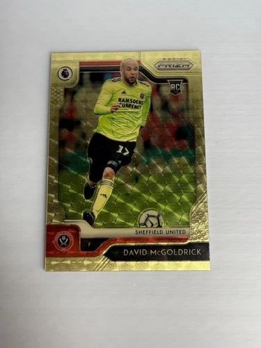 David McGoldrick 2019 Panini Prizm Gold Power /5