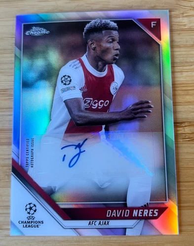 David Neres 2021 Topps Chrome