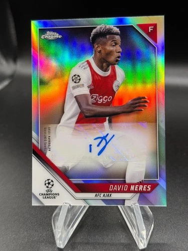 David Neres 2022 Topps Chrome Refractor