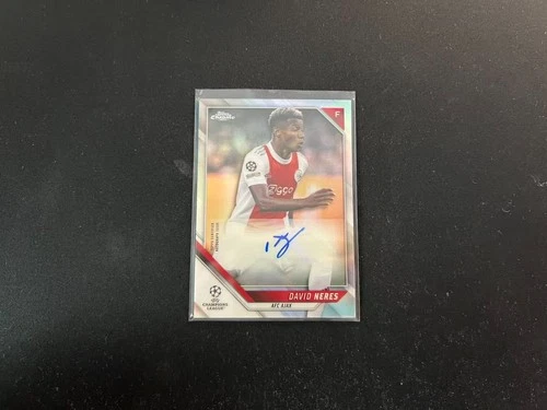 David Neres 2021 Topps Chrome Silver
