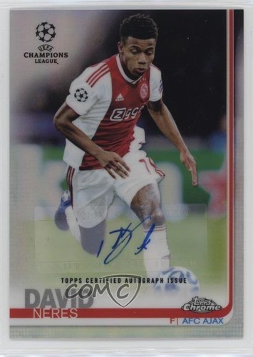 David Neres 2018 Topps Chrome UCL Refractor