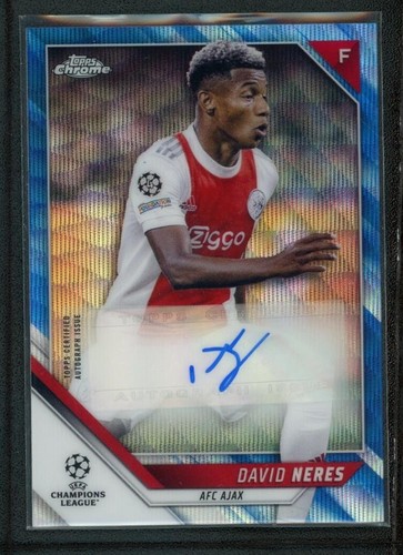 David Neres 2022 Topps Chrome Wave /75