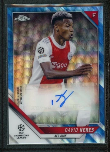 David Neres 2022 Topps Chrome Wave /75