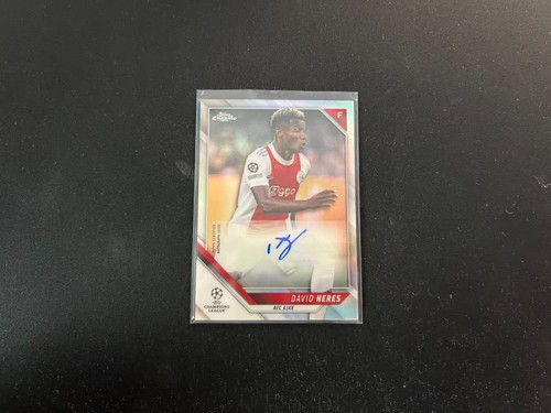 David Neres 2021 Topps Cromo UEFA Fútbol Plata /CA-DN