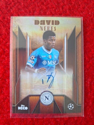 David Neres 2025 Topps Deco /25