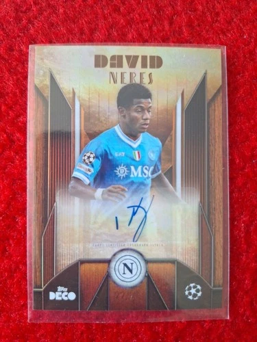 David Neres 2025 Topps Deco /25