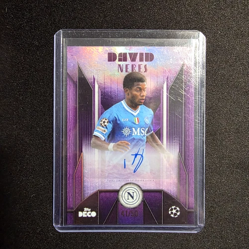 David Neres 2025 Topps Deco /50