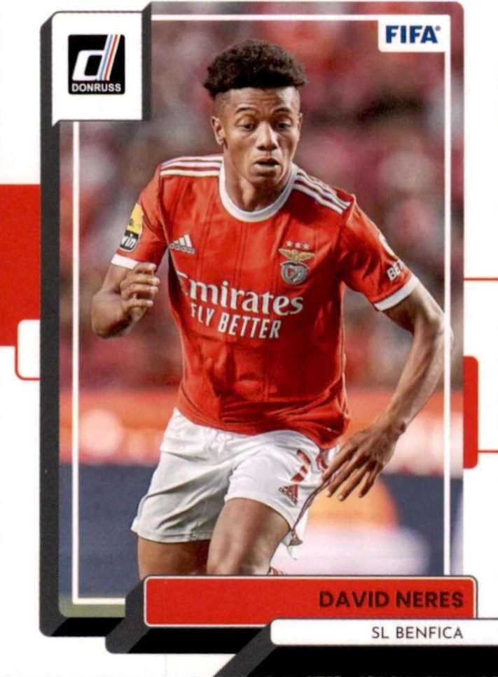 David Neres 2022 Panini Donruss Soccer 110