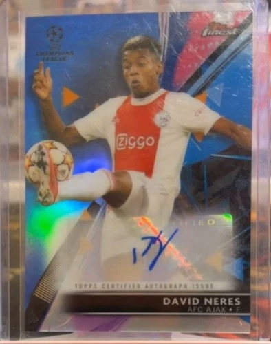 David Neres 2022 Topps Finest 019/150