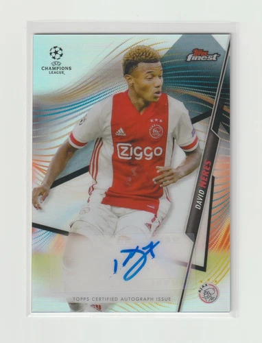 David Neres 2020 Panini Finest Refractor