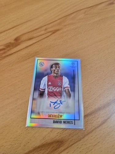 David Neres 2020 Topps Merlin Chrome
