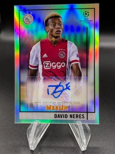 David Neres 2021 Topps Merlin Chrome Refractor