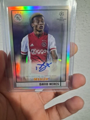 David Neres 2020 Topps Merlin Chrome Silver