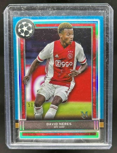 David Neres 2020 Topps Museum Sapphire /75