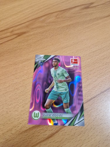 David Odogu 2024 Topps Bundesliga Rosa Lava /199