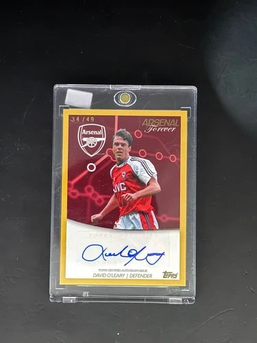 David O'Leary 2023 Topps Arsenal Forever /49