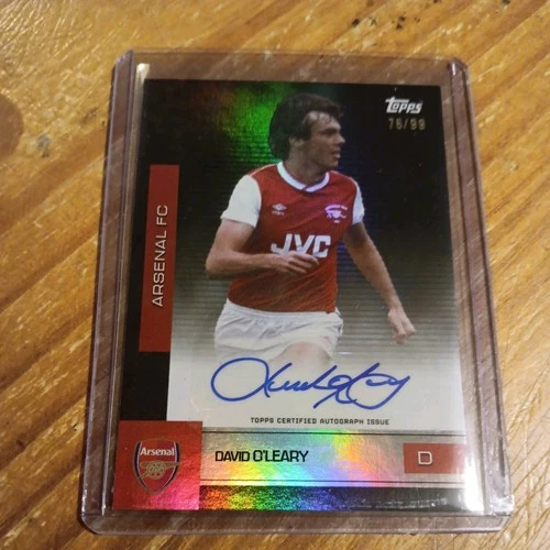 David O'Leary 2026 Topps Arsenal Team Set /99
