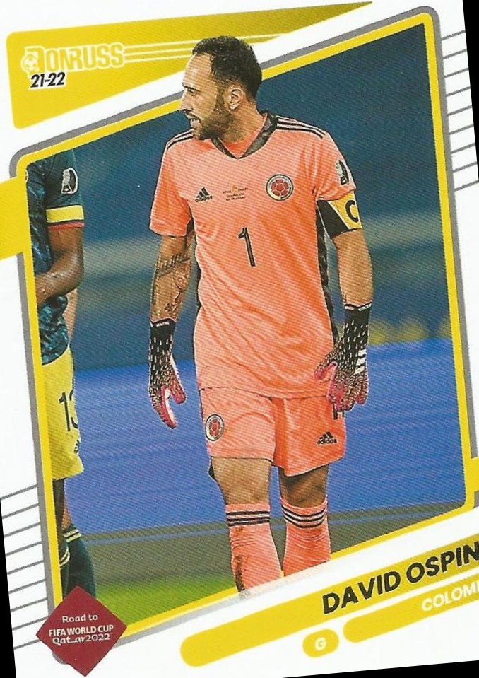 David Ospina 2021 Panini Donruss Soccer 31