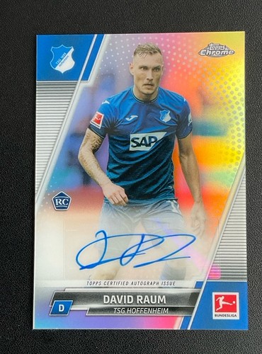 David Raum 2021 Topps Chrome