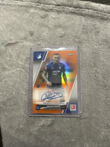 David Raum 2021 Topps Chrome Orange /25