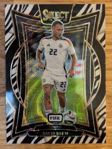David Raum 2024 Panini Select FIFA 2024/25 Zebra Prizm #77