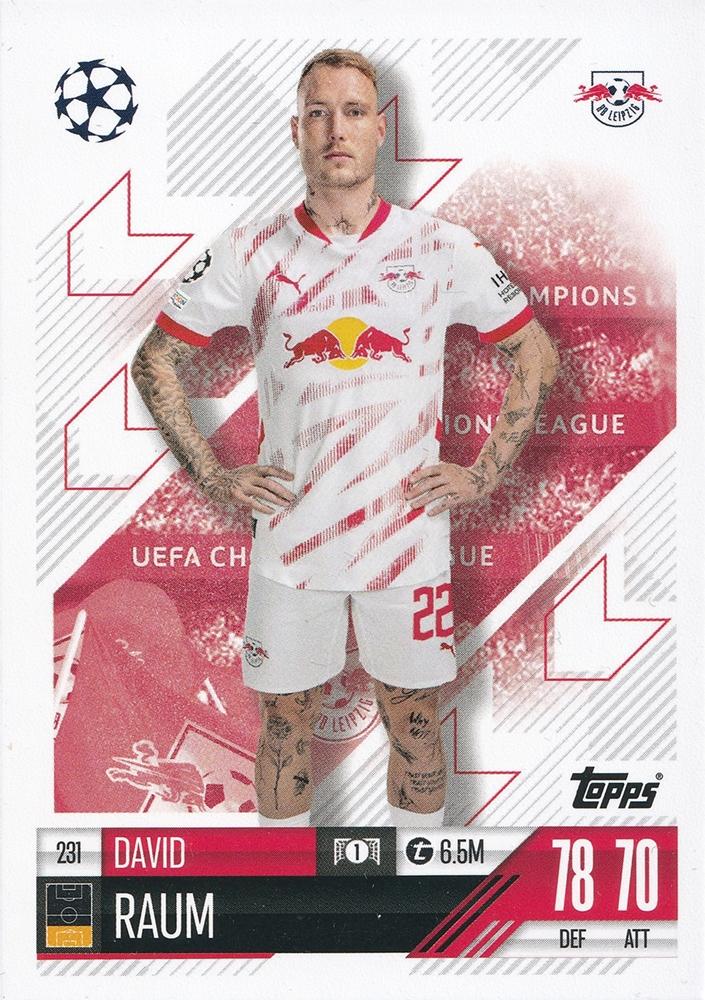 David Raum 2024 Topps Match Attax UEFA Club Competitions