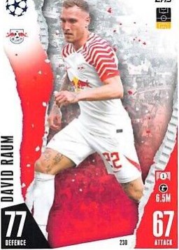 David Raum 2023 Topps Match Attax UEFA Club Competitions