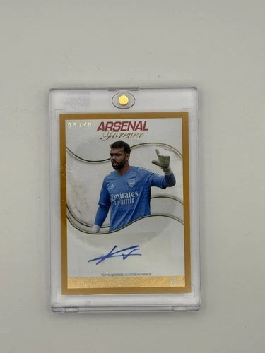 David Raya 2023 Topps Arsenal Forever /49