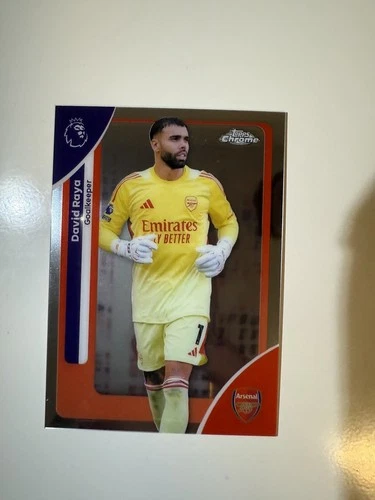 David Raya 2026 Topps Chrome