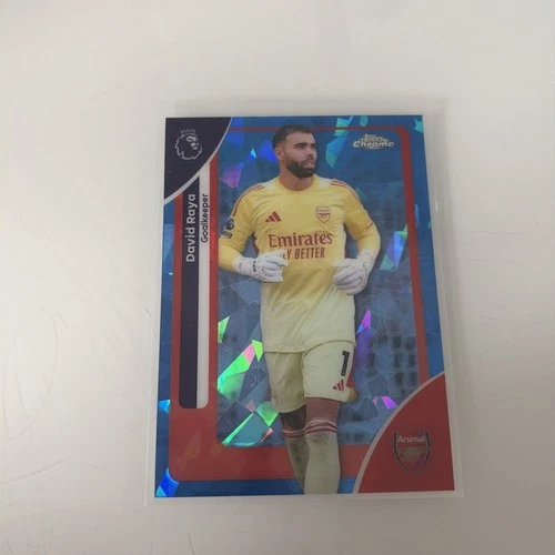 David Raya 2025 Topps Chrome Sapphire