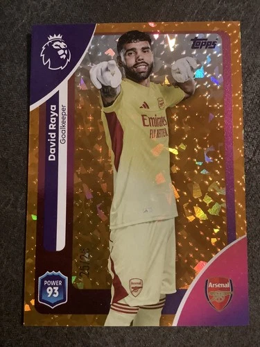 David Raya 2025 Topps Premier League /25