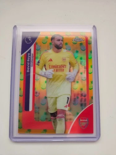David Raya 2026 Topps Premier League Chrome Pineapple