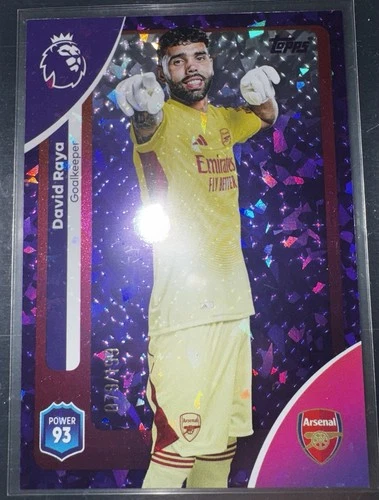 David Raya 2025 Topps Premier League Numbered Parallel /199