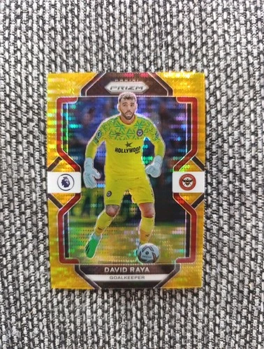 David Raya 2021 Panini Prizm Gold /10