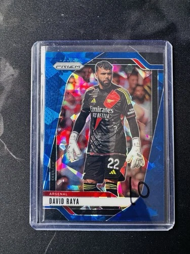 David Raya 2024 Panini Prizm Premier League Breakaway Blue Prizm /99