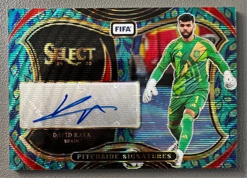 David Raya 2024 Panini Select FIFA Peacock