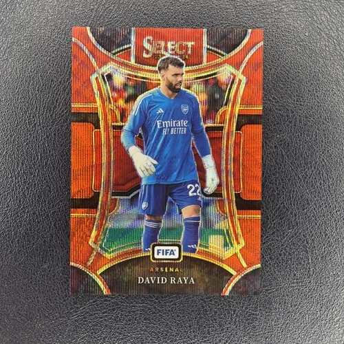 David Raya 2023 Panini Select FIFA Red Wave /149