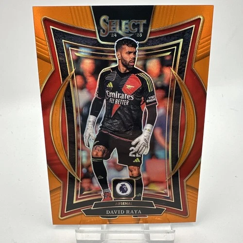 David Raya 2024 Panini Select Orange Prizm /75