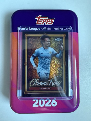 David Silva 2026 Topps Chrome /10
