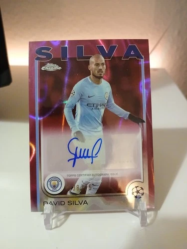 David Silva 2024 Topps Chrome /75