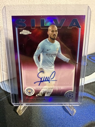 David Silva 2024 Topps Chrome /75