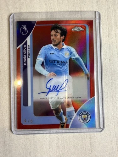 David Silva 2026 Topps Chrome Red /5