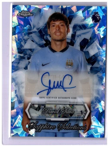David Silva 2025 Topps Chrome Sapphire