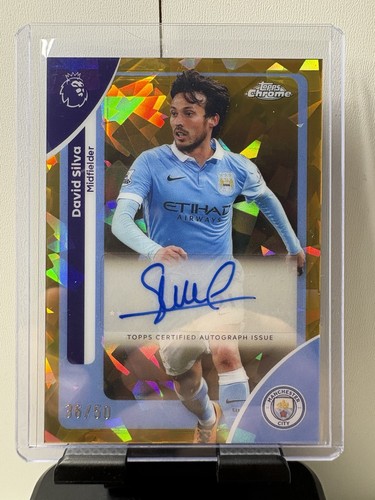 David Silva 2026 Topps Cromo Zafiro Sapphire /50