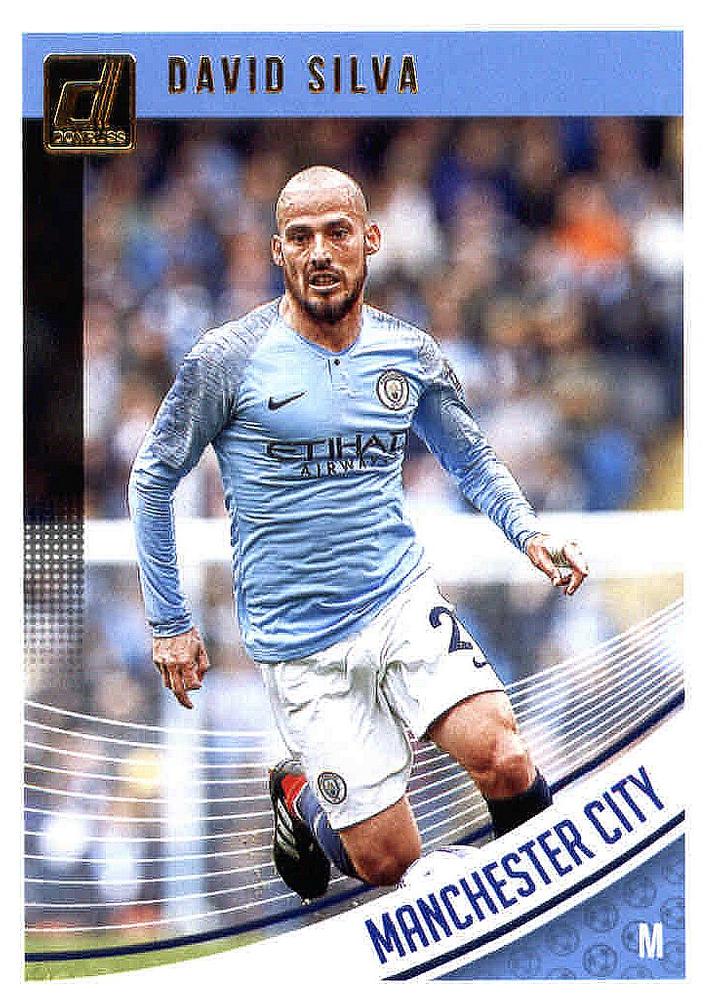 David Silva 2018 Panini Donruss Soccer 42