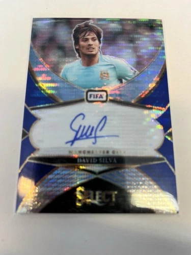 David Silva 2024 Panini FIFA Select Blue Prizm