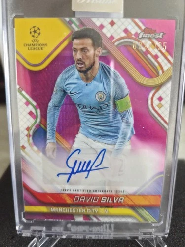 David Silva 2024 Topps Finest /125