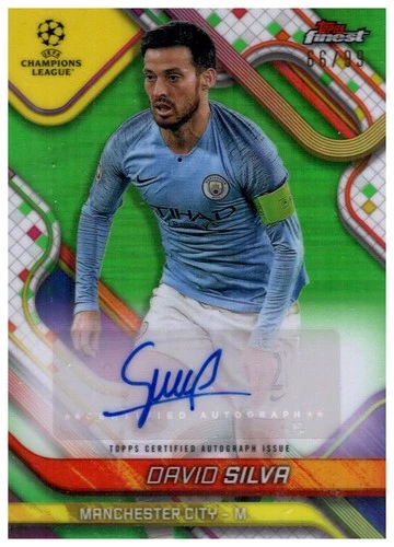 David Silva 2024 Topps Finest /99