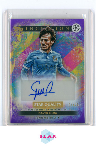 David Silva 2024 Topps Inception /25
