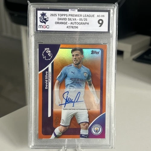David Silva 2025 Topps Premier League /25